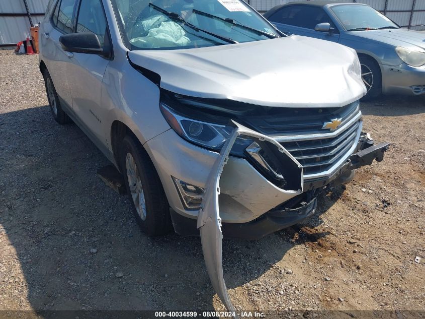 2019 Chevrolet Equinox Ls VIN: 2GNAXSEV6K6161597 Lot: 40034599