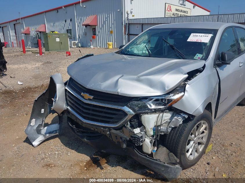 2019 Chevrolet Equinox Ls VIN: 2GNAXSEV6K6161597 Lot: 40034599