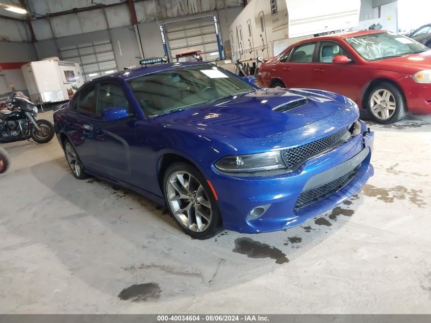 2022 Dodge Charger Gt Rwd VIN: 2C3CDXHG7NH169497 Lot: 40034604