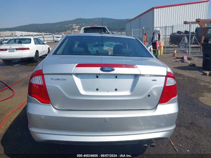 2010 Ford Fusion Se VIN: 3FAHP0HA4AR102646 Lot: 40034605