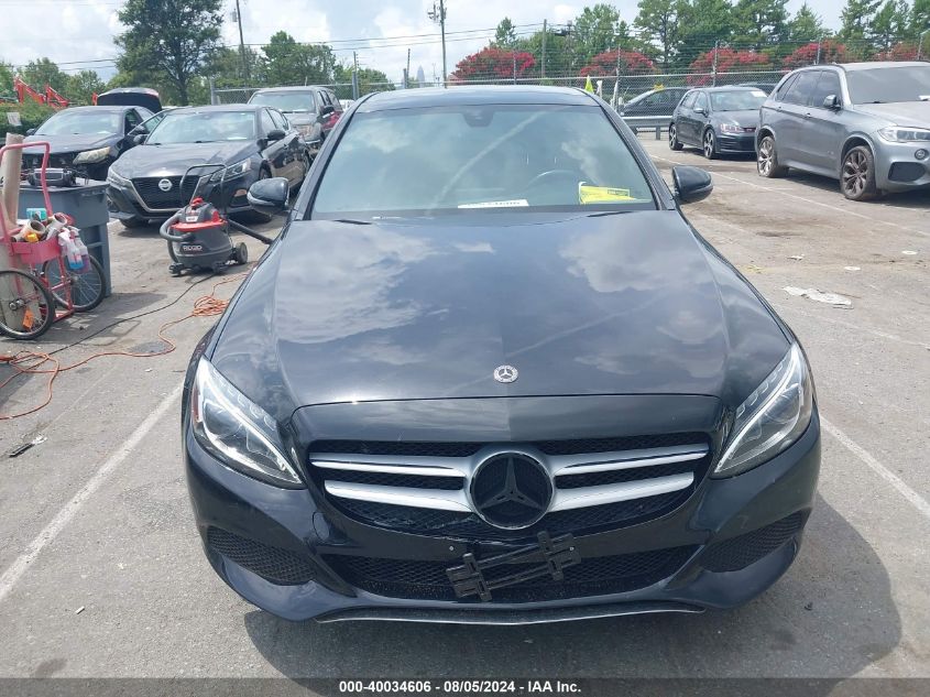 2018 Mercedes-Benz C 300 4Matic VIN: WDDWF4KB2JR356001 Lot: 40034606