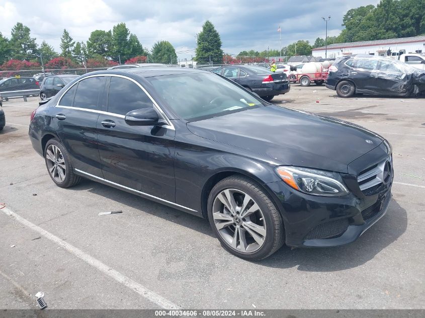 2018 Mercedes-Benz C 300 4Matic VIN: WDDWF4KB2JR356001 Lot: 40034606