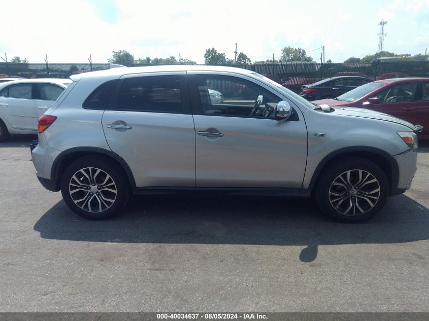 2019 Mitsubishi Outlander Sport 2.0 Es VIN: JA4AP3AU1KU027863 Lot: 40034637