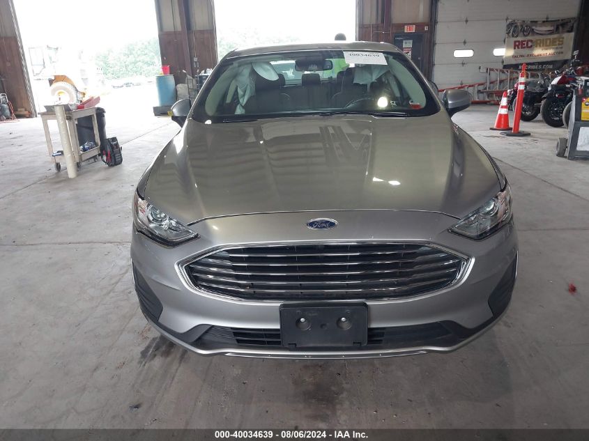 2020 Ford Fusion Se VIN: 3FA6P0T92LR250978 Lot: 40034639