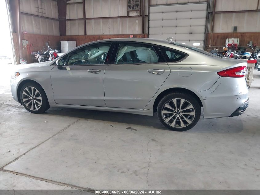 2020 Ford Fusion Se VIN: 3FA6P0T92LR250978 Lot: 40034639