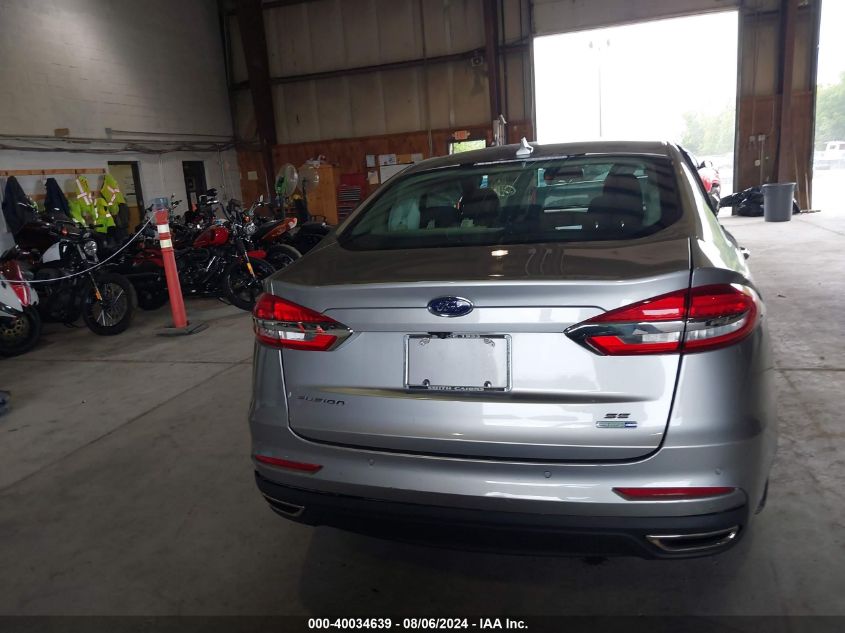 2020 Ford Fusion Se VIN: 3FA6P0T92LR250978 Lot: 40034639