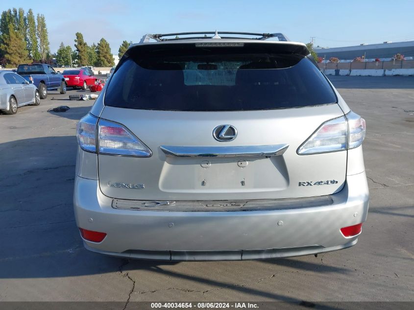 JTJBC1BA9B2036544 2011 Lexus Rx 450H