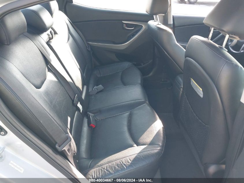 2013 Hyundai Elantra Limited VIN: KMHDH4AE5DU624821 Lot: 40034667