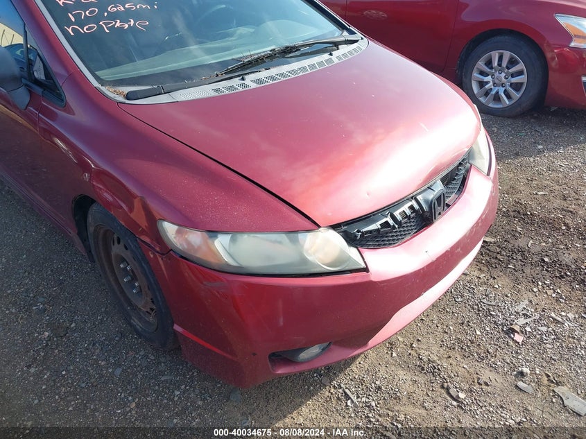 2010 Honda Civic Lx VIN: 2HGFA1F53AH577586 Lot: 40034675