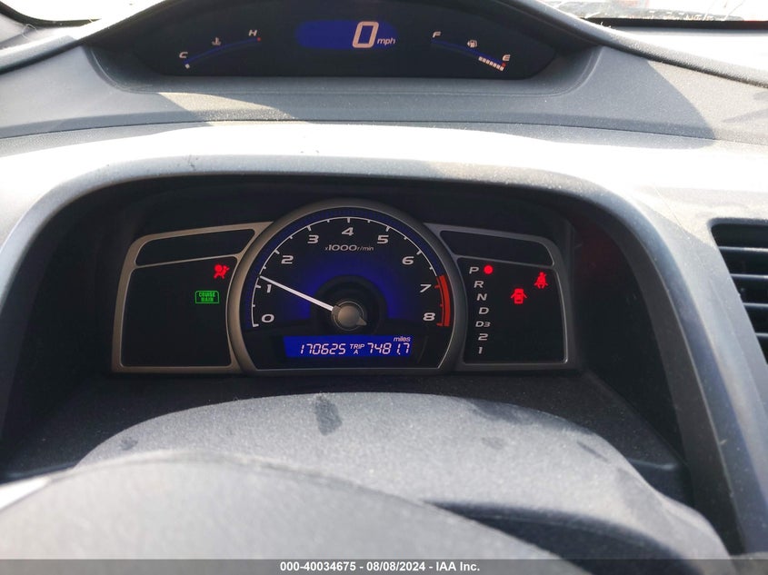 2010 Honda Civic Lx VIN: 2HGFA1F53AH577586 Lot: 40034675