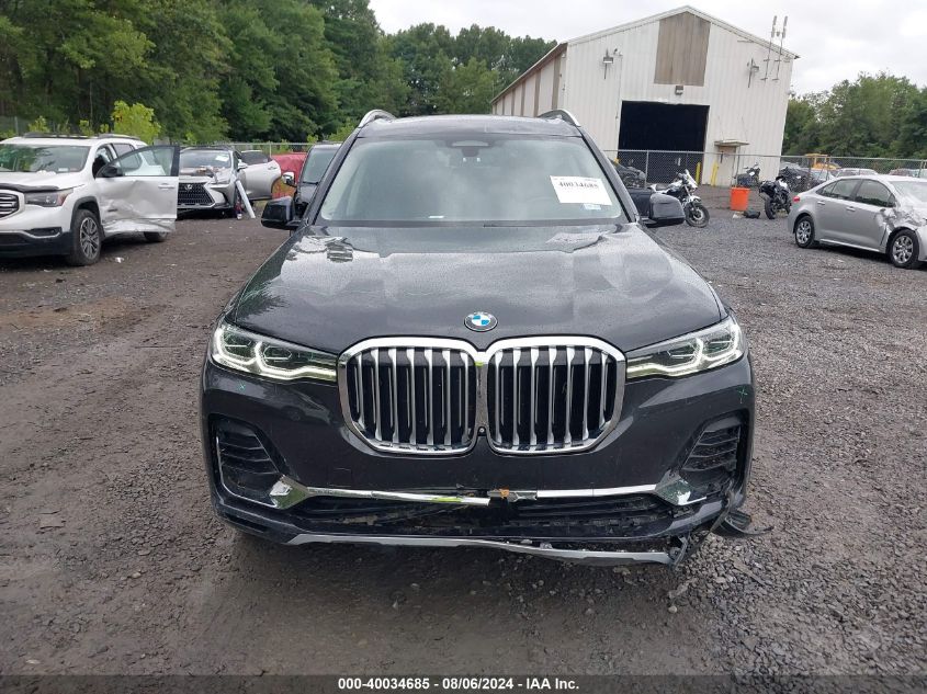 2021 BMW X7 xDrive40I VIN: 5UXCW2C06M9E26989 Lot: 40034685