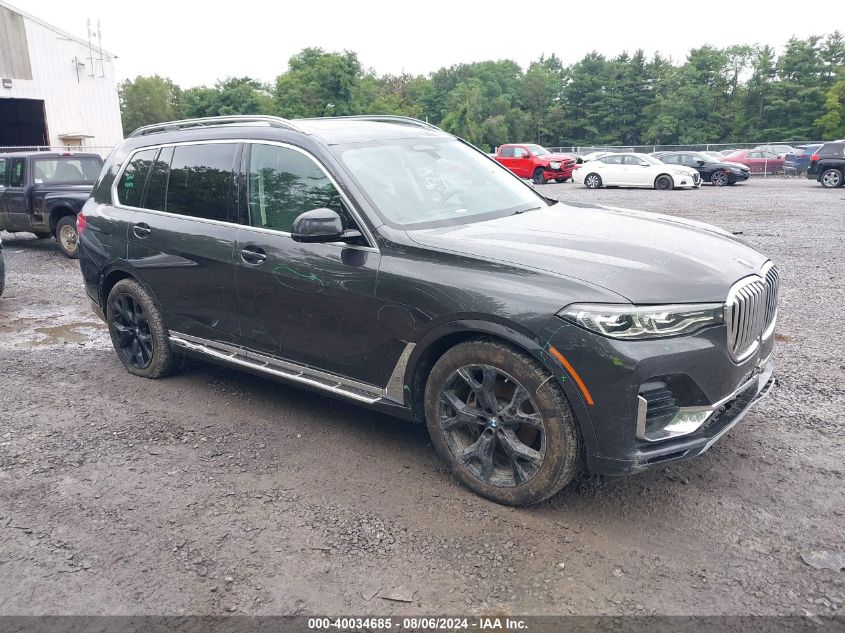 2021 BMW X7 xDrive40I VIN: 5UXCW2C06M9E26989 Lot: 40034685