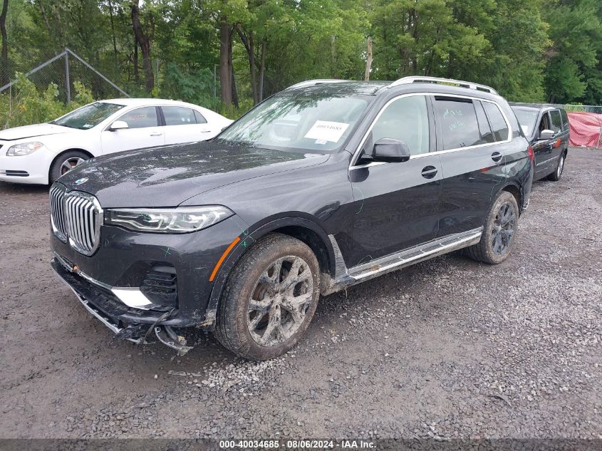 2021 BMW X7 xDrive40I VIN: 5UXCW2C06M9E26989 Lot: 40034685