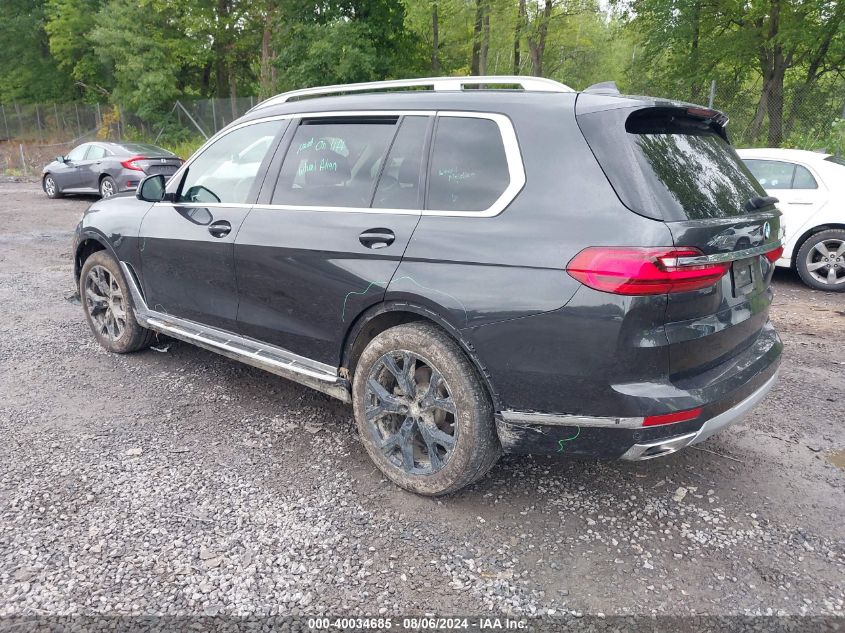 2021 BMW X7 xDrive40I VIN: 5UXCW2C06M9E26989 Lot: 40034685