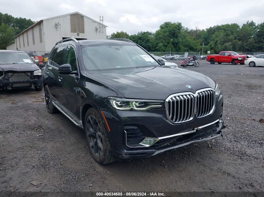 2021 BMW X7 xDrive40I VIN: 5UXCW2C06M9E26989 Lot: 40034685