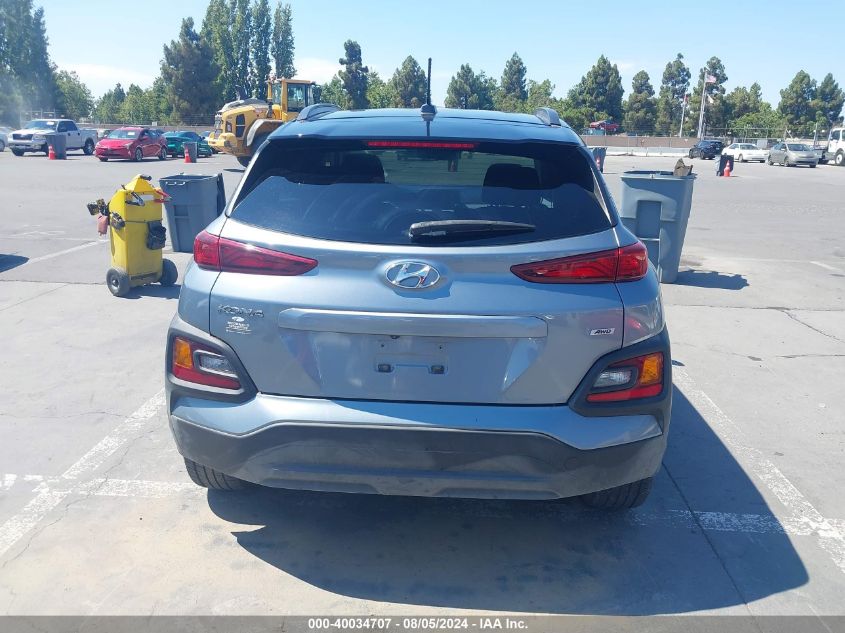 2021 Hyundai Kona Sel VIN: KM8K2CAA7MU607258 Lot: 40034707