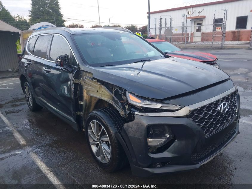 2020 Hyundai Santa Fe Limited VIN: 5NMS53AD4LH210411 Lot: 40034728