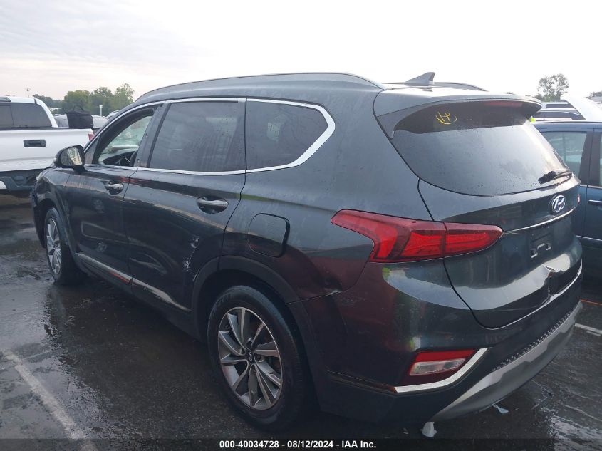 2020 Hyundai Santa Fe Limited VIN: 5NMS53AD4LH210411 Lot: 40034728