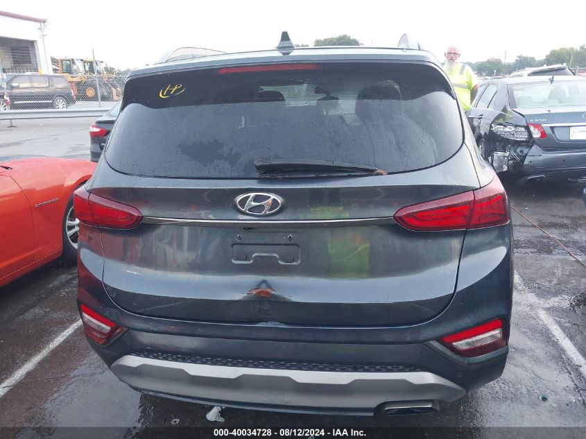 2020 Hyundai Santa Fe Limited VIN: 5NMS53AD4LH210411 Lot: 40034728