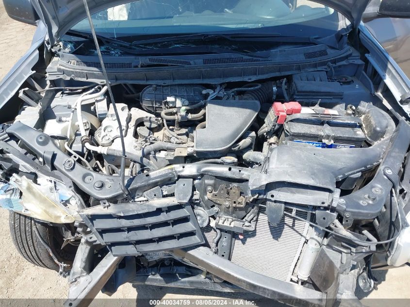 2010 Nissan Rogue S VIN: JN8AS5MT1AW011303 Lot: 40034759