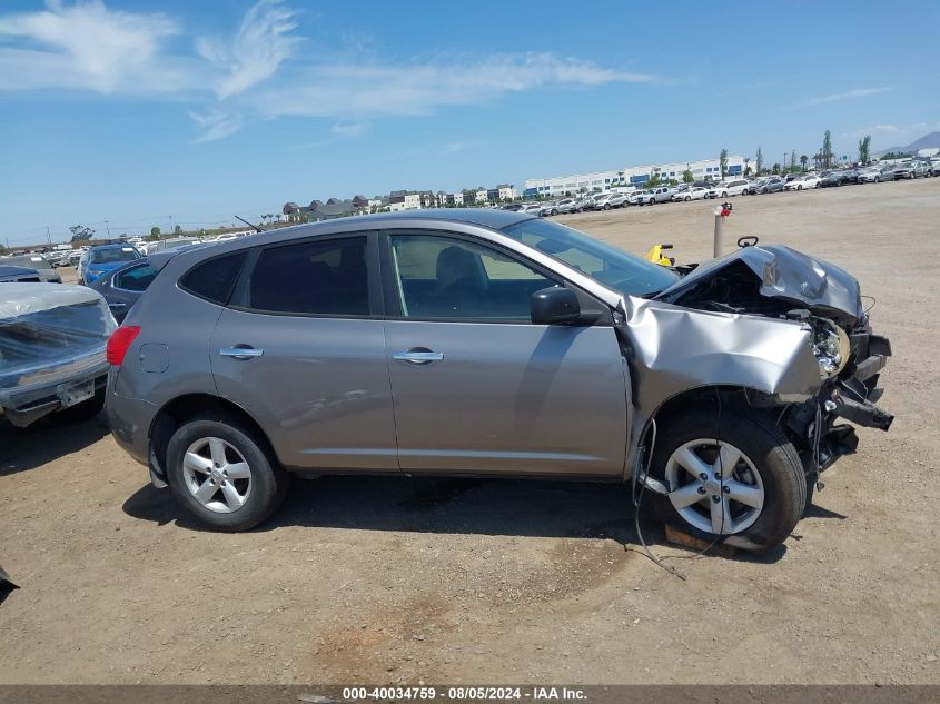 2010 Nissan Rogue S VIN: JN8AS5MT1AW011303 Lot: 40034759