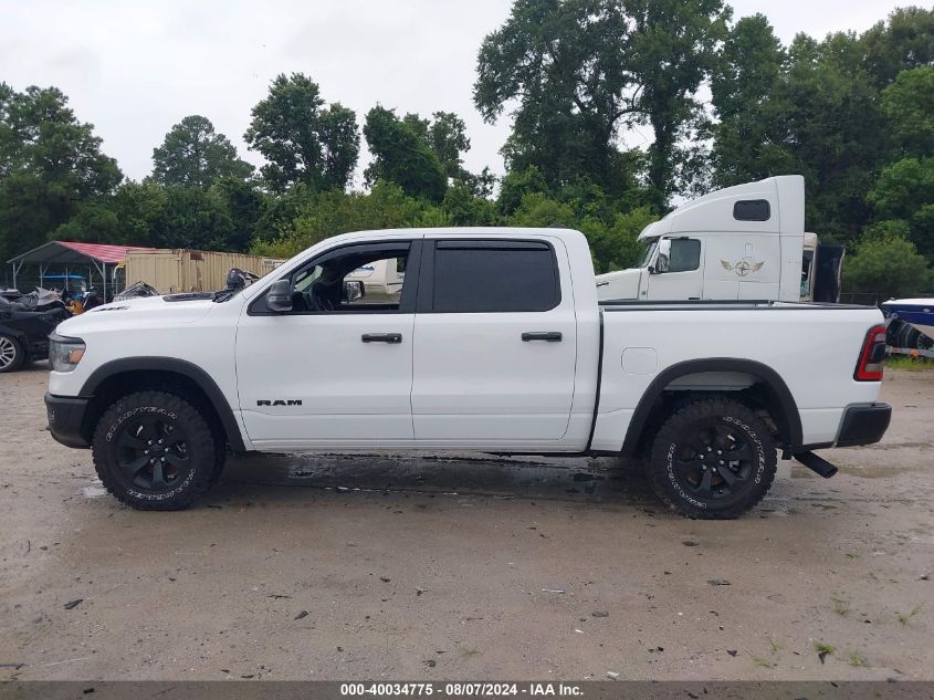 2024 Ram 1500 Rebel 4X4 5'7 Box VIN: 1C6SRFLT6RN196038 Lot: 40034775