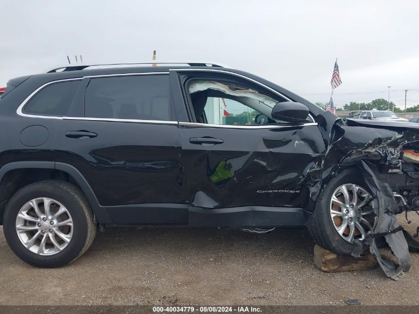 2019 Jeep Cherokee Latitude 4X4 VIN: 1C4PJMCB6KD114161 Lot: 40034779