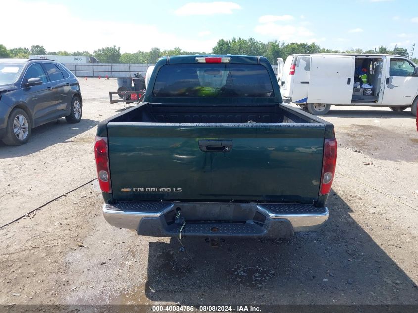 2005 Chevrolet Colorado Ls VIN: 1GCCS136158100078 Lot: 40034785