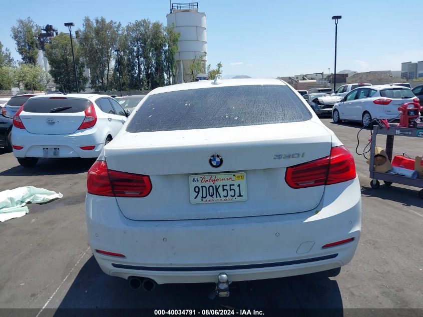 2017 BMW 330I VIN: WBA8B9G3XHNU54107 Lot: 40034791