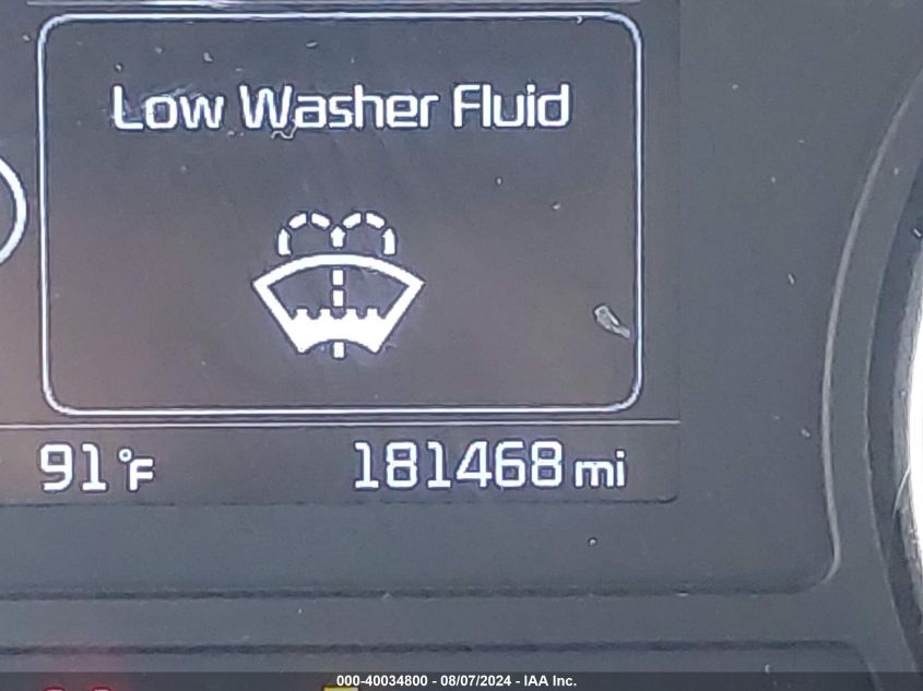 2018 Kia Optima Lx VIN: 5XXGT4L37JG180449 Lot: 40034800