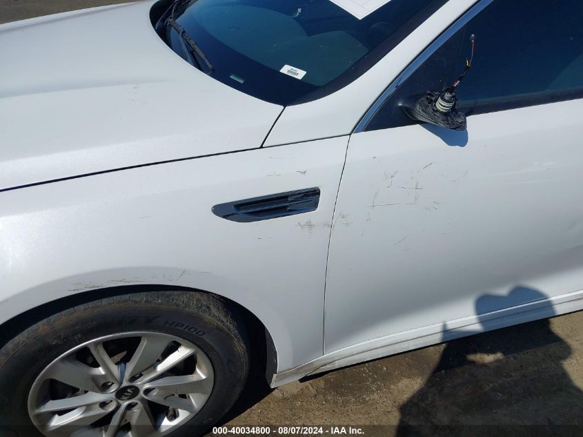 2018 Kia Optima Lx VIN: 5XXGT4L37JG180449 Lot: 40034800