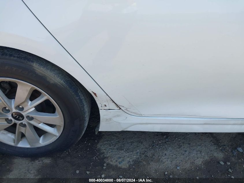 2018 Kia Optima Lx VIN: 5XXGT4L37JG180449 Lot: 40034800