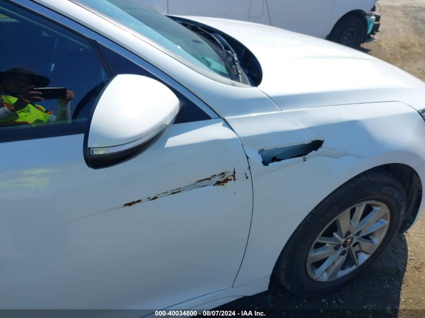 2018 Kia Optima Lx VIN: 5XXGT4L37JG180449 Lot: 40034800