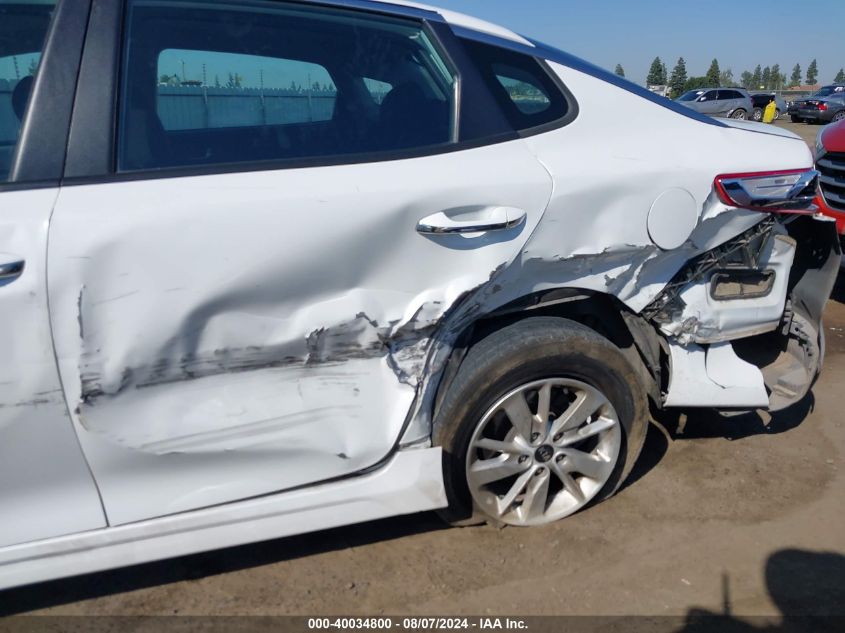 2018 Kia Optima Lx VIN: 5XXGT4L37JG180449 Lot: 40034800