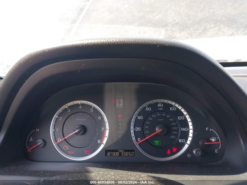 2010 Honda Accord 2.4 Ex VIN: 1HGCP2F78AA003430 Lot: 40034808