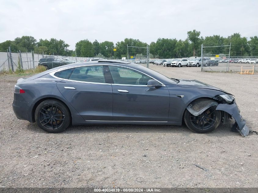 2019 Tesla Model S 100D/75D/Long Range/Standard Range VIN: 5YJSA1E22KF300407 Lot: 40034839