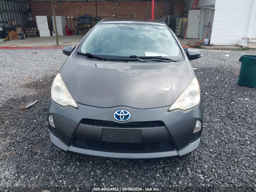 2013 Toyota Prius C One VIN: JTDKDTB33D1057475 Lot: 40034852