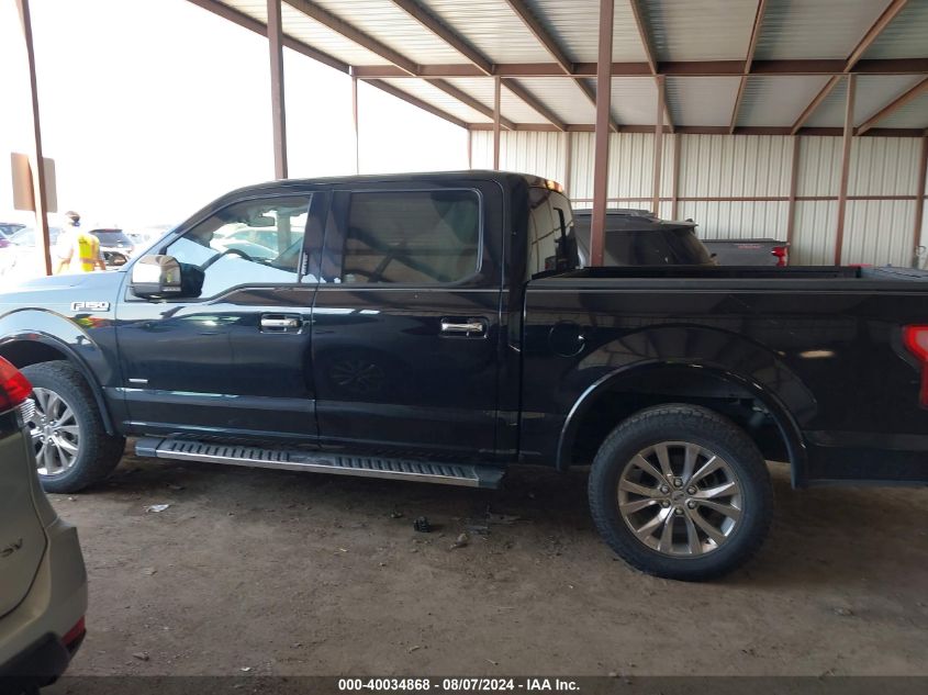 2016 Ford F-150 Lariat VIN: 1FTEW1EG7GKD63913 Lot: 40034868