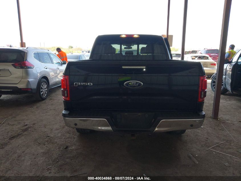 2016 FORD F-150 LARIAT - 1FTEW1EG7GKD63913