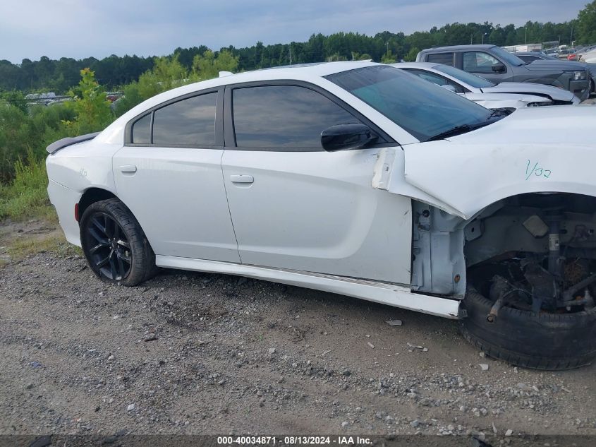 2020 Dodge Charger Gt Rwd VIN: 2C3CDXHG7LH186166 Lot: 40034871