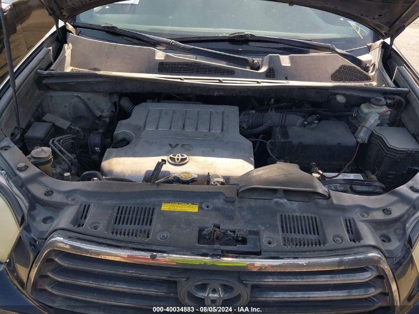 2009 Toyota Highlander Sport VIN: JTEDS43A392075408 Lot: 40034883