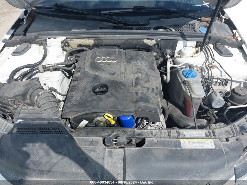 2012 Audi A4 2.0T Premium VIN: WAUBFAFL8CN003960 Lot: 40034894