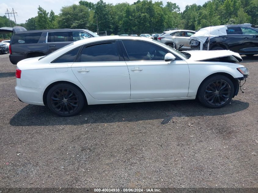 2014 Audi A6 2.0T Premium VIN: WAUGFAFC4EN055515 Lot: 40034938