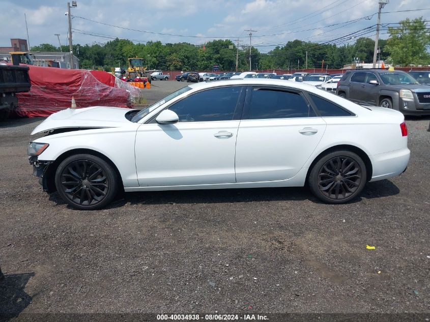 2014 Audi A6 2.0T Premium VIN: WAUGFAFC4EN055515 Lot: 40034938