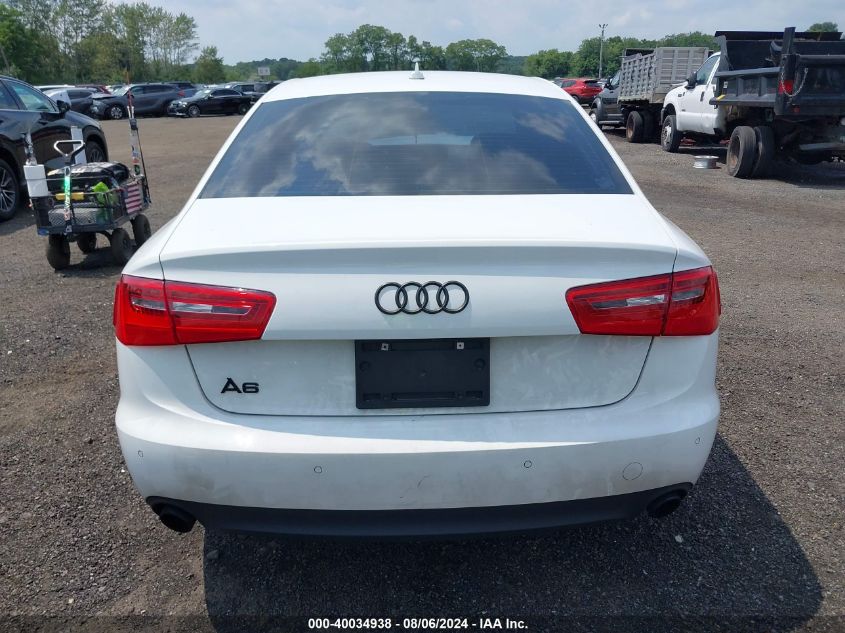 2014 Audi A6 2.0T Premium VIN: WAUGFAFC4EN055515 Lot: 40034938