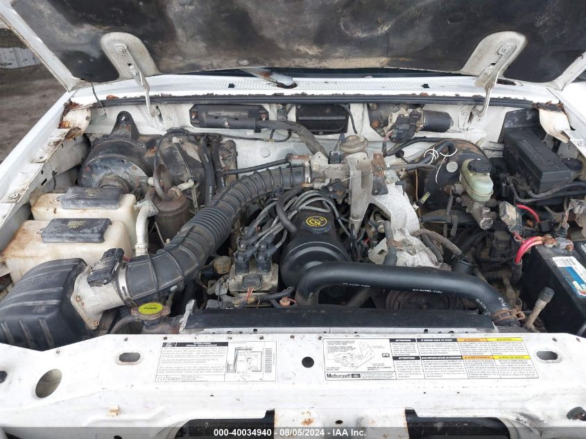 1998 Ford Ranger Splash/Xl/Xlt VIN: 1FTYR10C5WTA76197 Lot: 40034940