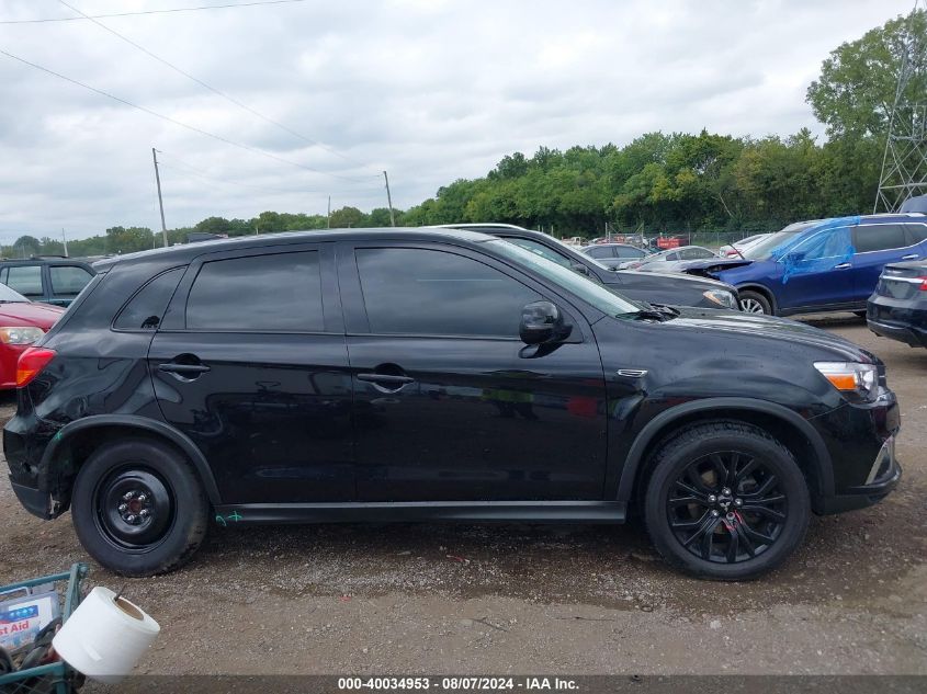 2019 Mitsubishi Outlander Sport 2.0 Le VIN: JA4AP3AU1KU021660 Lot: 40034953