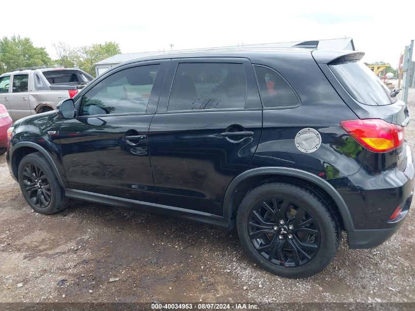 2019 Mitsubishi Outlander Sport 2.0 Le VIN: JA4AP3AU1KU021660 Lot: 40034953