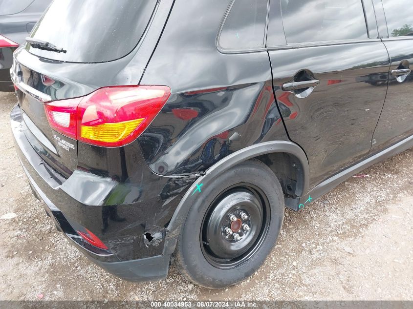 2019 Mitsubishi Outlander Sport 2.0 Le VIN: JA4AP3AU1KU021660 Lot: 40034953