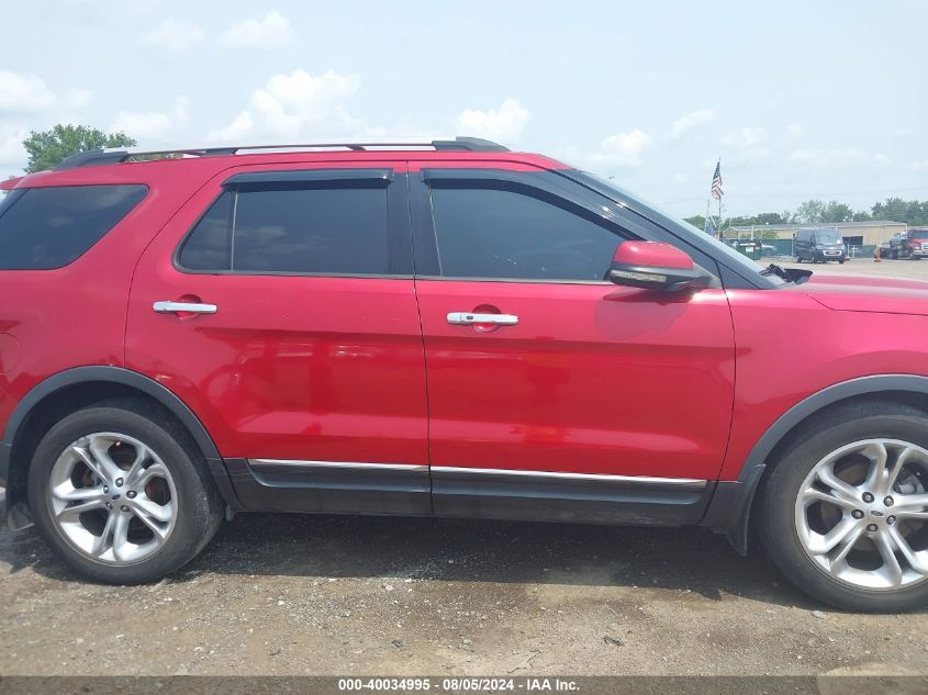 2012 Ford Explorer Limited VIN: 1FMHK8F88CGA29889 Lot: 40034995